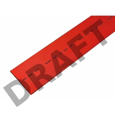 Трубка термоусадочная 40.0/20.0 1м красн. Rexant 24-0004