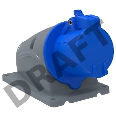 Розетка ОП Magnum 16А 220В 2P+PE ССИ-113 IP44 ИЭК PSN11-016-3