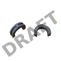 Бушинг р/в левый HP LJ 1200/1000W/3300/3310/3320/3330/3380/1300/1150/LBP-1210 (RA0-1094) 10шт OEM