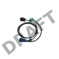 Кабель D-Link DKVM-IPCB5, All in one SPHD KVM Cable in 5m (15ft) for DKVM-IP1/IP8 devices (10pack)
