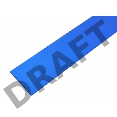 Термоусаживаемая трубка REXANT 35,0/17,5 мм, синяя, упаковка 10 шт. по 1 м