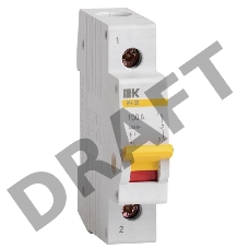 Выключатель нагрузки ВН-32 100А/1П ИЭК MNV10-1-100