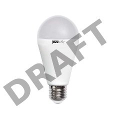 Лампа светодиодная PLED-SP A60 15Вт грушевидная 5000К холод. бел. E27 1530лм 230В JazzWay 2853035