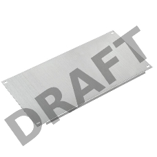 Панель монтаж. для ЩМП-1664 500х545 оцинк. ИЭК YKM40-PM-500X545