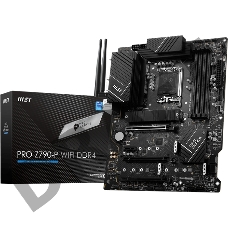 Материнская плата MSI PRO Z790-P WIFI DDR4, Z790, LGA1700, 4DDR4, 3PCIEx16, 1PCI -Ex1, 4M.2