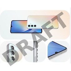 Мобильный телефон SAMSUNG GALAXY A34 5G NFC 8/256GB SILVE SM-A346E