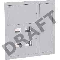 Щит этажный ЩЭ-4 (пустой) ИЭК MKM42-04-31