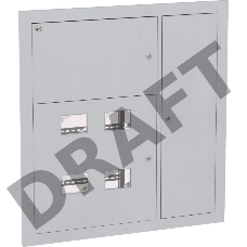 Щит этажный ЩЭ-4 (пустой) ИЭК MKM42-04-31