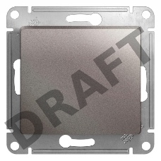 Механизм выключателя 1-кл. СП Glossa сх. 1 10А IP20 10AX платина SchE GSL001211