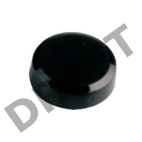 Магнит для досок Hebel Maul 6176190 черный d=20мм круглый