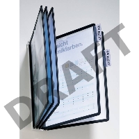 Дисплейная система Durable Sherpa 581001 настенная модуль/5 панелей/5 табуляторов