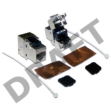 Модуль Keystone, RJ45, кат.6A, STP, 180 градусов