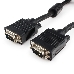 Кабель Gembird/Cablexpert CC-PPVGA-30M-B, Кабель VGA Premium , 15M/15M, 30м, черный, тройной экран, феррит.кольца 