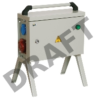 Щит распределительный переносной РУСп-3х16/3+1х16/5 У1 IP44 ИЭК YKM80-310-54