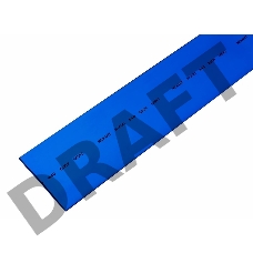 Трубка термоусадочная 40.0/20.0 1м син. Rexant 24-0006