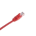 Патч-корд U/UTP, CAT 5e, RJ45-RJ45, 26AWG, ZH нг(А)-HF, красный, 0,3м  REXANT