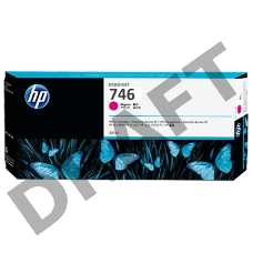 Картридж HP 746 300-ml пурпурный Ink Cartridge