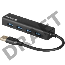 Универсальный USB Defender разветвитель Quadro Express USB3.0, 4 порта Универсальный USB Defender разветвитель Quadro Express USB3.0, 4 порта