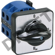 Переключатель кулачковый ПКП10-11/О 10А на 1 полож. 