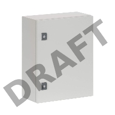 Шкаф ST с монтаж. платой 500х400х200мм от IP65-до IP66 IK10 ДКС R5ST0542