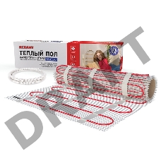 Тёплый пол (нагревательный мат) REXANT Classic RNX -2,0-300 (площадь 2,0 м2 (0,5 х 4,0 м)),300 Вт, двухжильный с экраном