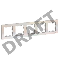 Рамка 5-м ATLAS DESIGN универс. жемчуг SchE ATN000405