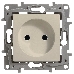 Розетка 2К винты, сл. кость ETIKA 