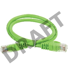 Коммутационный шнур (патч-корд), кат.5Е UTP, LSZH, 3м, зеленый