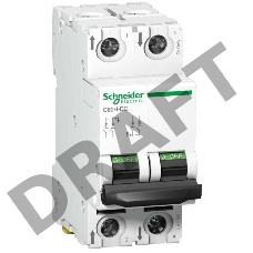 Выключатель автоматический модульный 2п C 6А C60H-DC DC SchE A9N61526