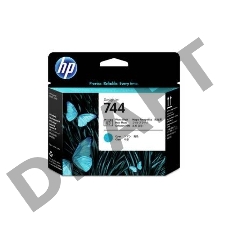 Печатающая головка HP 744 Photo Black & Cyan Printhead