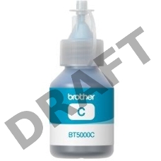 Чернила Brother BT5000C для DCPT300/500W/700W Cyan, 5000 страниц (А4)