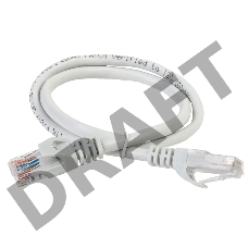 Коммутационный шнур (патч-корд), кат.5Е UTP, LSZH, 3м, серый Коммутационный шнур (патч-корд), кат.5Е UTP, LSZH, 3м, серый