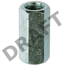 Гайка соединительная М10х30 для шпилек (уп.50шт) ДКС CM211030