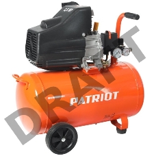 Компрессор PATRIOT EURO 50/260  1.8кВт 220В 260л/мин 50л выход быстросъём елочка 8мм