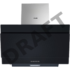 Вытяжки Graude Вытяжки Graude/ Наклонная вытяжка, 60см, 550м3/ч, кнопочное управление, черное стекло/нержавеющая сталь