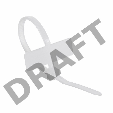 Хомут под маркер nylon 100x2,5 мм 100 шт. белый REXANT