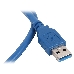 Кабель AM/AF USB3.0 0.5m VCOM удлинитель USB 3.0, VUS7065-0.5M