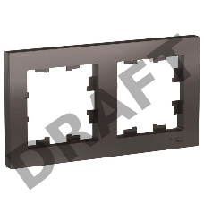 Рамка 2-м ATLAS DESIGN универс. мокко SchE ATN000602