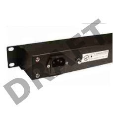 Блок распределения питания Lanmaster LAN-EP19-8P/S гор.размещ. 8xSchuko базовые 10A без вилки