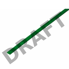 Трубка термоусадочная 4.0/2.0 1м зел. Rexant 20-4003