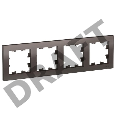 Рамка 4-м ATLAS DESIGN универс. мокко SchE ATN000604