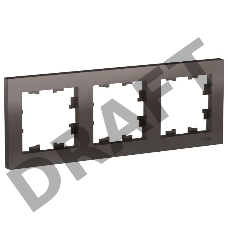 Рамка 3-м ATLAS DESIGN универс. мокко SchE ATN000603