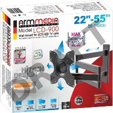 Кронштейн для телевизора Arm Media LCD-900 черный 22