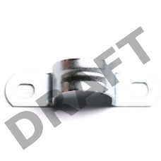 Скоба креп. метал. оцинк. двухлап. d48-50мм ДКС 53361