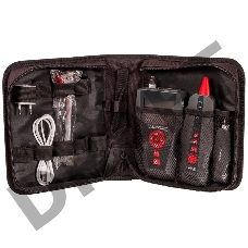 Кабельный тестер с измерением длины с трассировкой кабельных линий и определением POE в комплекте с 8 ответными частями