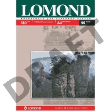 Бумага Lomond 0102065 A4/180г/м2/50л. глянцевая для струйной печати до 2880dpi hv