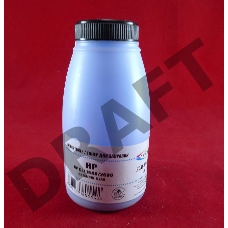 Тонер HP CLJ 1600/2600 Cyan, химический (фл. 80г) B&W Premium (Mitsubishi) фас. России
