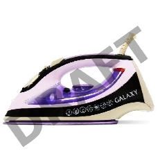 Утюг GALAXY GL 6110(Мощность 2200 Вт. Керамич. покрытие подошвы. Силикон. уплотнитель крышки резервуара. Ф-ция «Cамоочистка», «Антикапля», «Антинакипь». Индикатор уровня воды, нагрева. Вертикал. отпаривание/паровой удар/ф-ция увлажнения. Защита от перегре