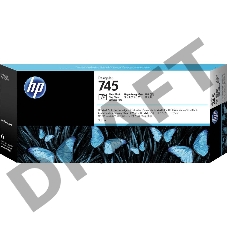 Картридж HP 745 300-ml фото черный Ink Cartridge
