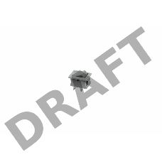 Выключатель клавишный 250V 6А (2с) ON-OFF серый  Mini  REXANT